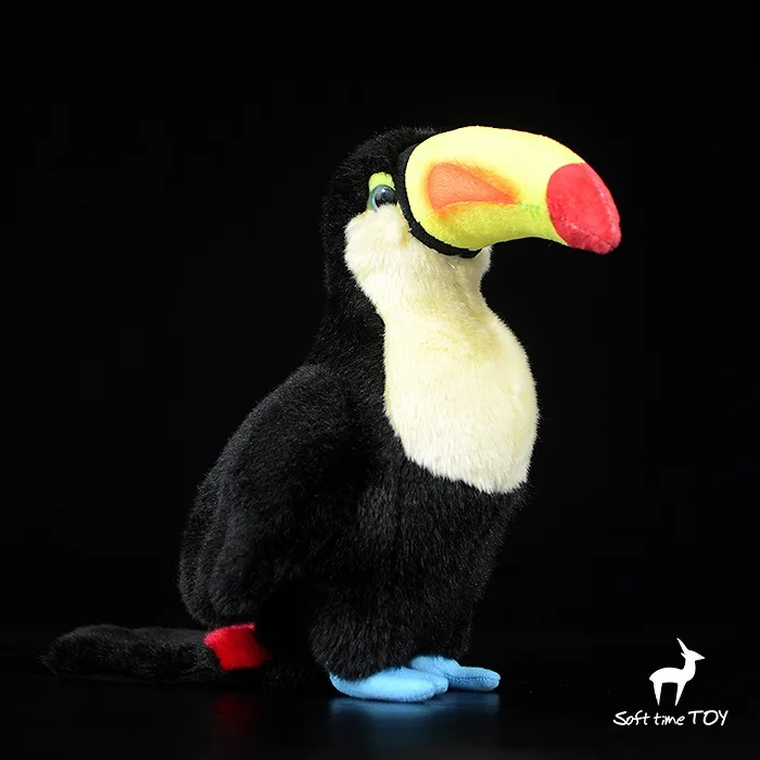 

Simulation Bird Wildlife Toy Plush Toucan Doll Kids Toys Dolls Birthday Gifts