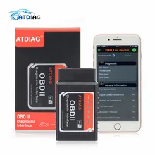 ATDIAG Firmware V1.5 PIC18F25K80 Chip ELM327 WIFI Wireless Voor Android/iOS ELM 327 1.5 Ondersteunt OBD2 Protocollen Beste Kwaliteit