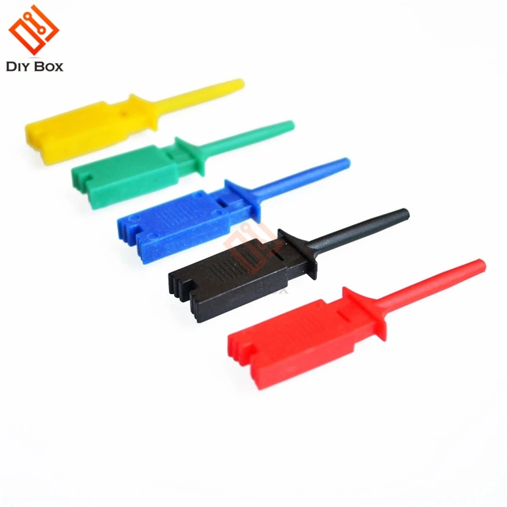 5PCS Hooks Test Clips 5 Colors for Logic Analyzers Logic Test Clipin