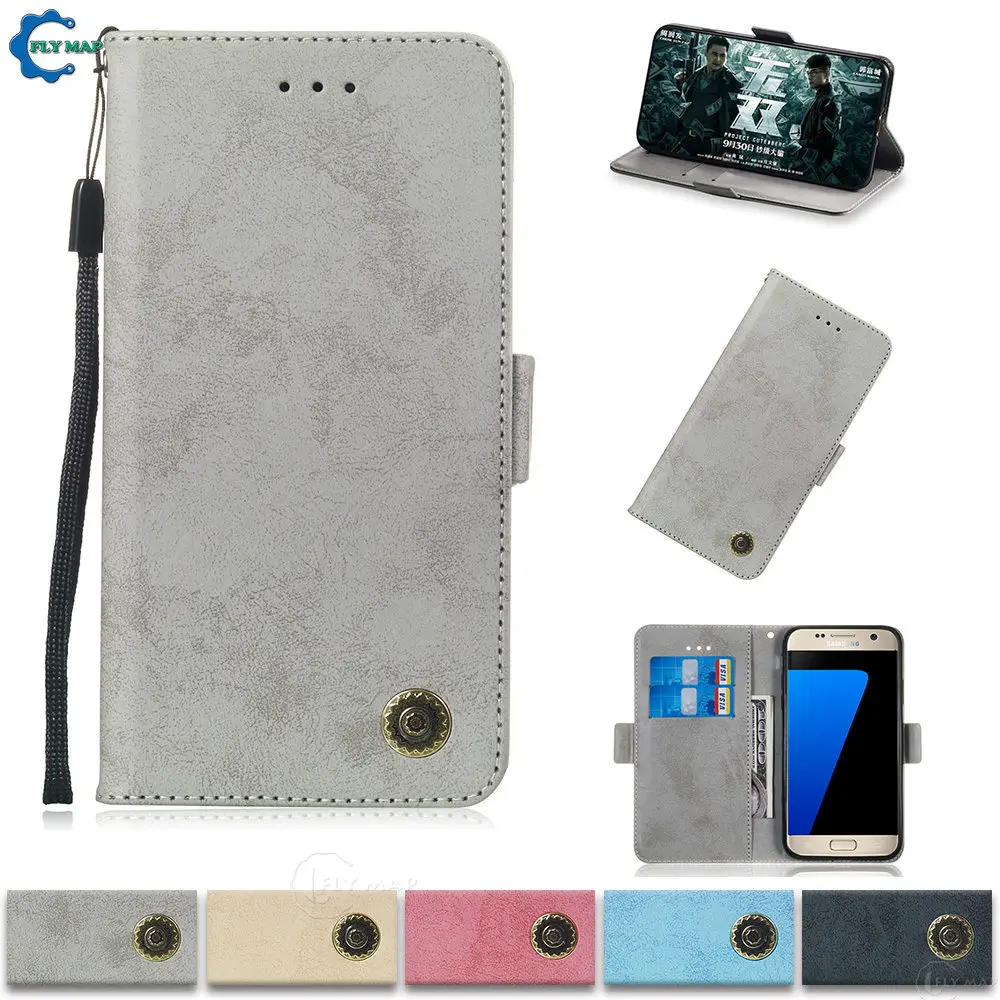 

Retro Case For Samsung Galaxy S7 7S EDGE Flip Wallet Phone Leather Cover Bag for Galaxy S 7 Edge G930FD G930F SM-G930FD G930U