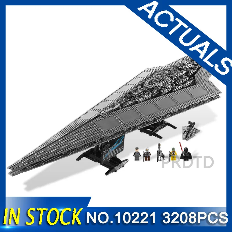 

Star Plan Execytor Super Destroyer LegoINGlys StarWars Model Educational 10221 3208PCS Building Block Brick Wars Toys Children