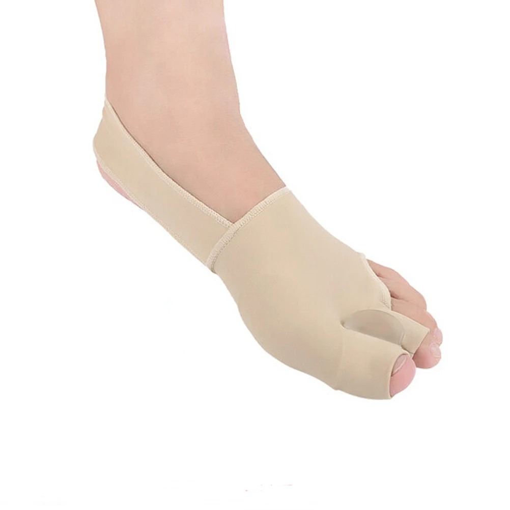Hot 1 Pair Gel Two Toe Splint Straightener Corrector Foot Brace S/L Hallux Valgus Orthopedic Foot Support