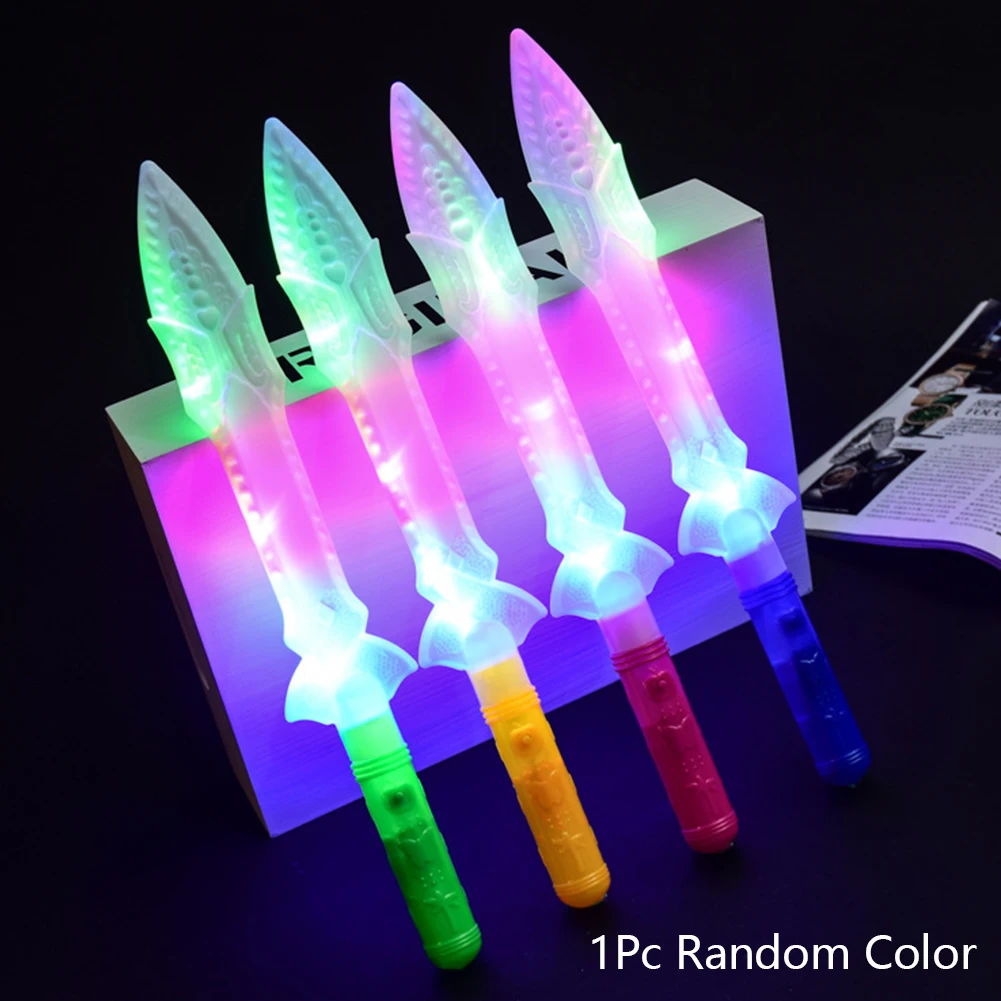 

Simulation Light Induction RFID Blocking Cutlass Children Flashing UV Gifts Halloween Weapons Toys Plastic Sword Axe Eletronic