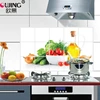 Azulejos de cocina antiaceite para decoración del hogar, póster de lámina de aluminio resistente al calor y al aceite, calcomanías de arte Mural, nuevo ► Foto 1/6