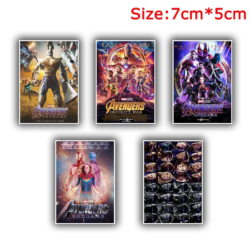 25 قطعة المنتقمون Endgame سوبر hero ملصقات للأطفال الأمتعة سكيت دراجات النارية الثلاجة محمول جديد الفيلم ملصقا