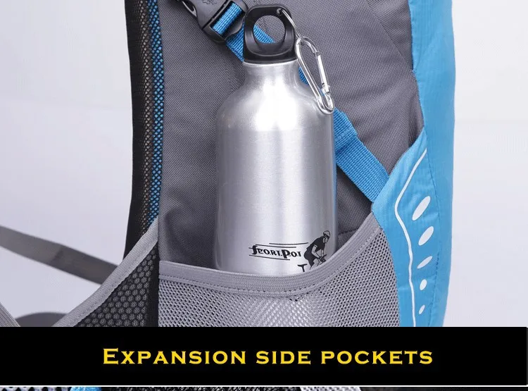 Perfect LOCAL LION Moutain Backpack Bike Packsack Road Cycling Bag Travel Running Sport Cycling Backpack+2L Water Bag 49