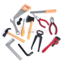 1 х пластиковый строительный Набор инструментов Набор для детей Diy образовательное Строительство игрушки A16560