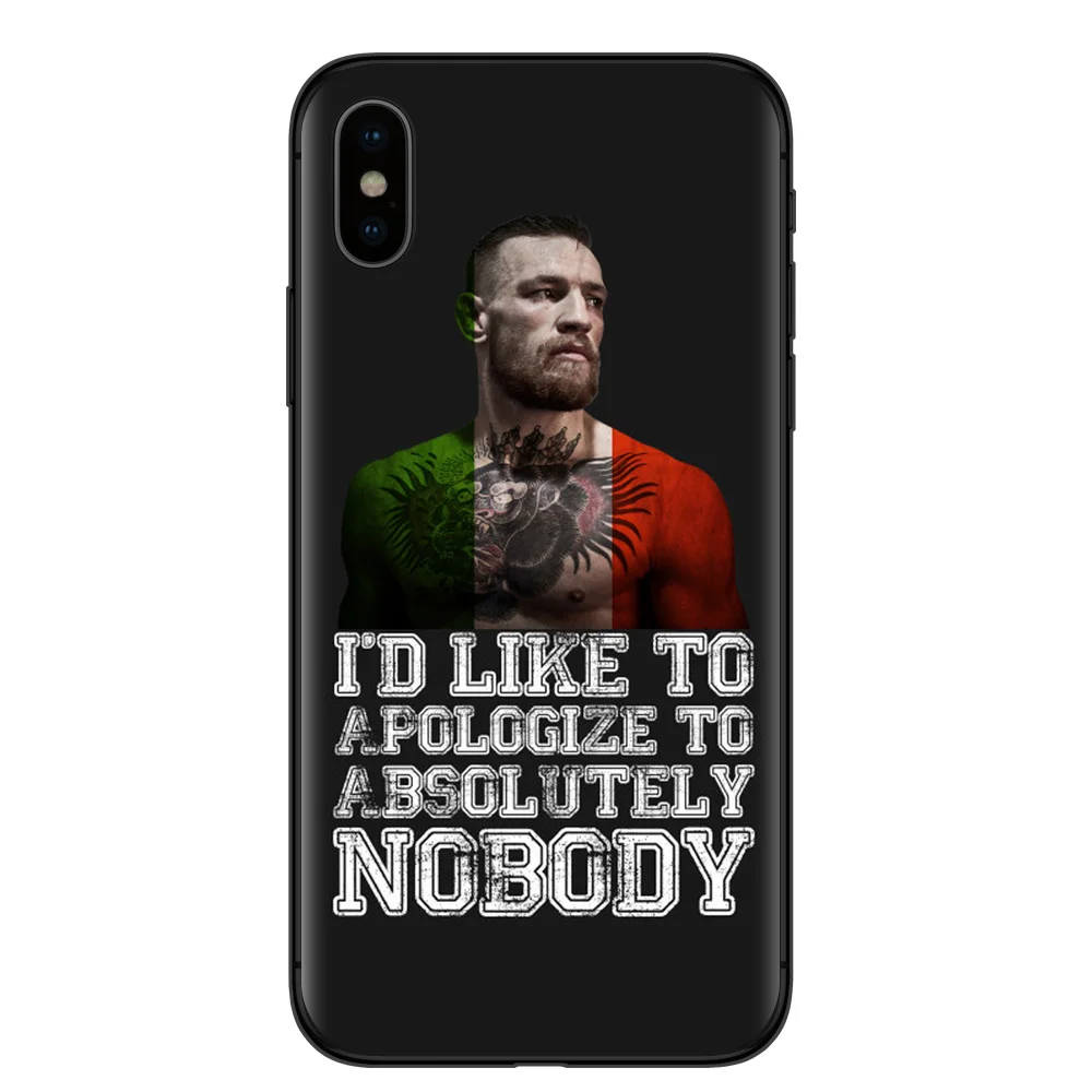 RUIXKJ Conor McGregor Gold King чехол для телефона для iphone 6 6S Plus Мягкая силиконовая задняя крышка для iphone X 8 7 Plus 5 5S SE Fundas - Цвет: T1894