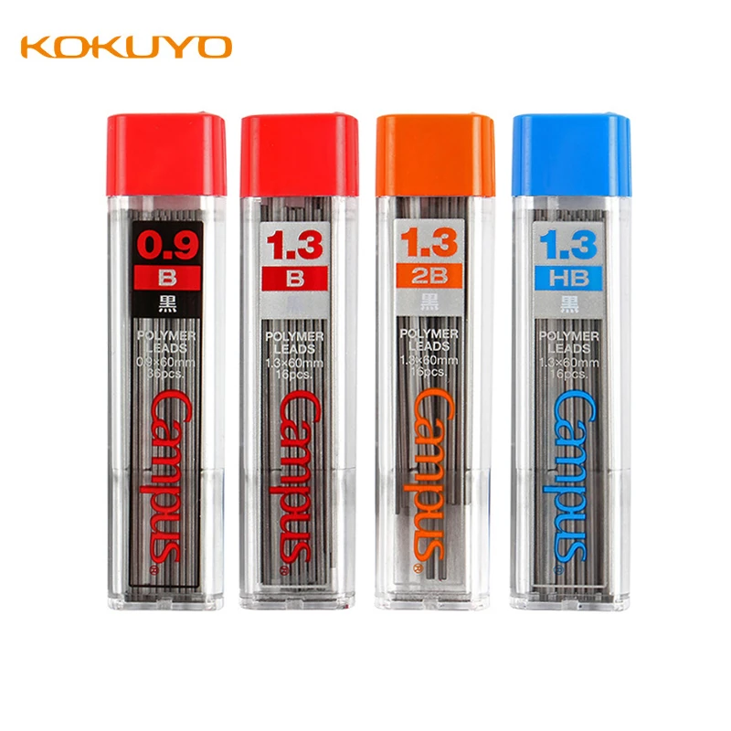 Kokuyo Pencil Lead Refills Black Red Refill 1 3 Mm For Mechanical Pencil For Design Standard Pencils Aliexpress
