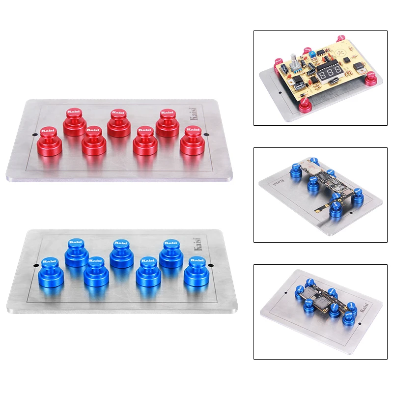New multi-function motherboard holder universal Stainless Steel Mobile Phone PCB Circuit Board Holder Fixture Repair Tool wozniak 100% original zillion x work zxw dongle repair mobile phone circuit board repair mobile phone pcb the circuit diagram