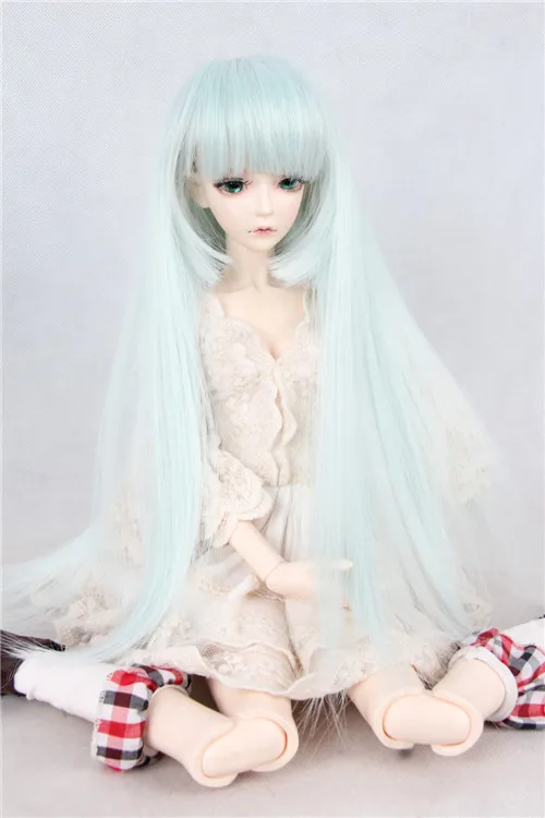 

BJD / SD doll wig high temperature wire straight hair can be children bjd Wig factory direct wholesale