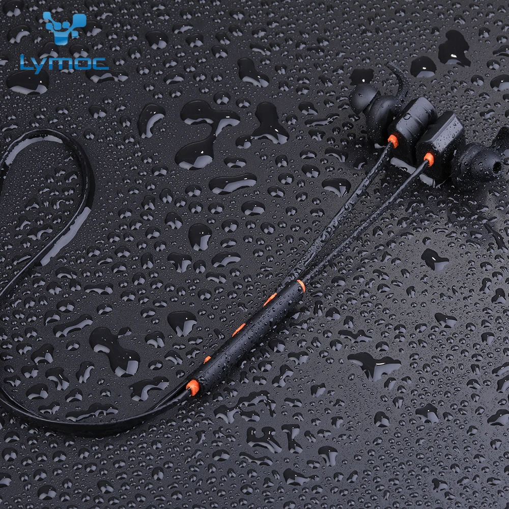 

LYMOC Magnet Bluetooth Earphones IPX5 Waterproof Outdoor Sport Running Wireless Headphone Headset With Mic for IOS Android Phone