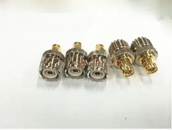 

10pcs New Arrival SMA-Male TO SO239 UHF-Female Adaptor for Handheld Two-way Radios/Walkie Talkie/Transceiver