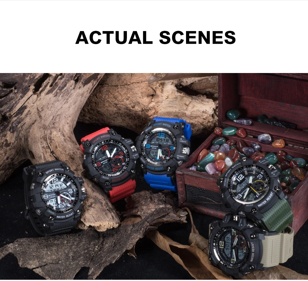 SANDA G Стиль военные спортивные часы для мужчин лучший бренд класса люкс шок сопротивление светодиодный цифровой Кварцевые часы для мужчин часы Relogio Masculino