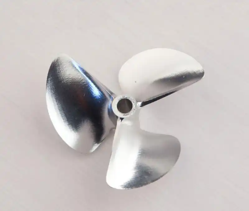 1PC Full Immersion Zinc Alloy Propeller 3 Blades Dia 43.5mm Aperture
