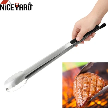 

NICEYARD Multifunction Grill Tools Cooking Tools Barbecue Kitchen Tools BBQ Tongs Stainless Steel Salad Food Clip