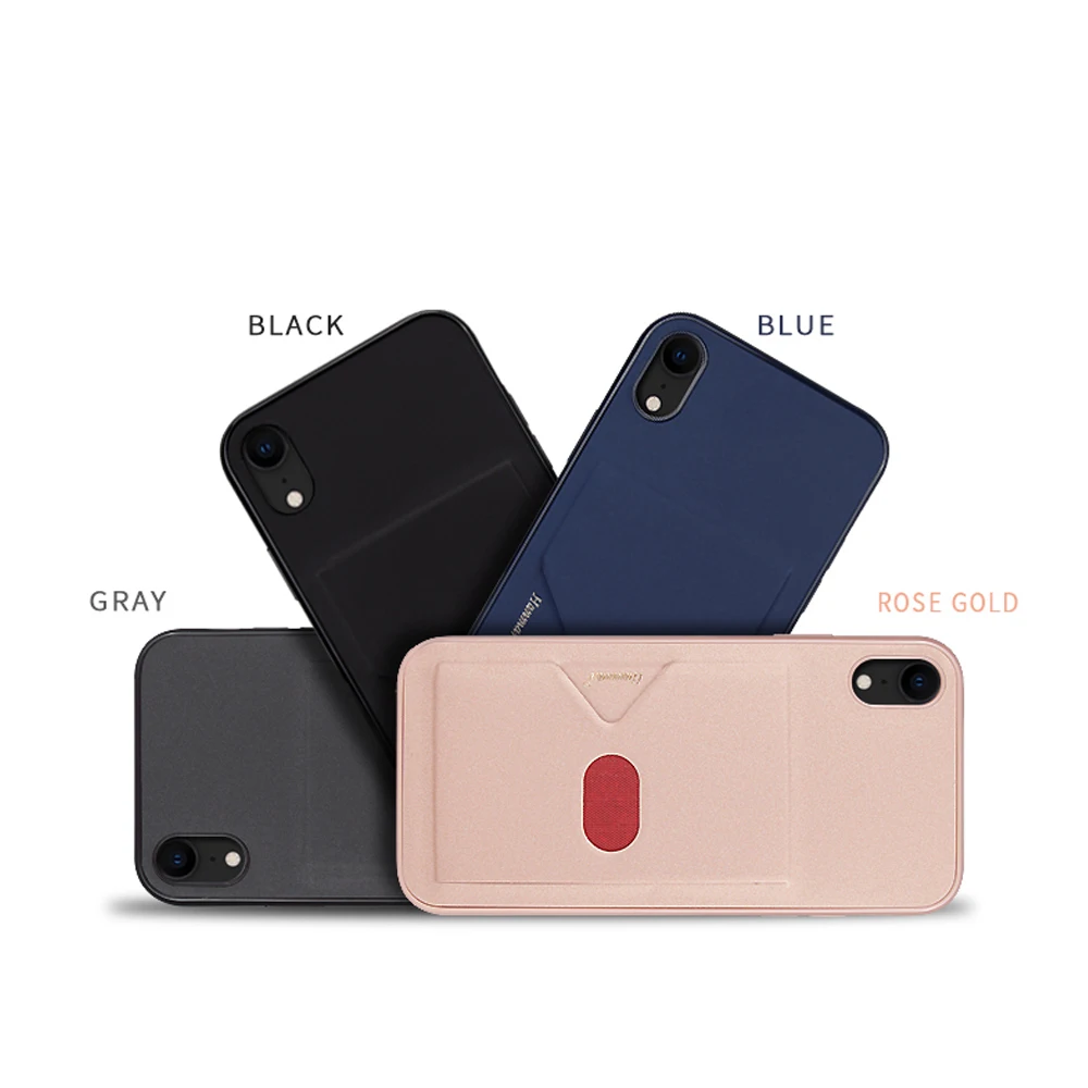 Бренд HANMAN для iPhone XS MAX чехол из облачной кожи чехлы телефонов Модный с карманом