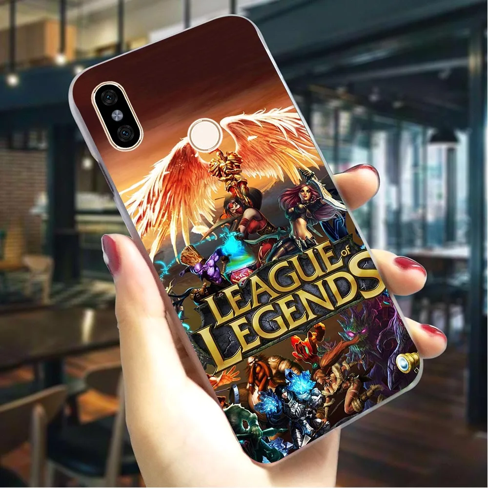 

Hard Case for Xiaomi Redmi 6A League of Legends Cover for Redmi Note 5 Case 4A 5 Plus 5A Prime 4X 6A 6 Pro Back Covers