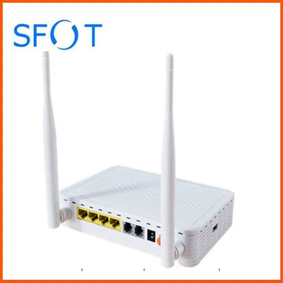 

4 ports GE + 2POTS + WIFI ONU SF8024, can work with HW/FH OLT, GPON or EPON for your choice