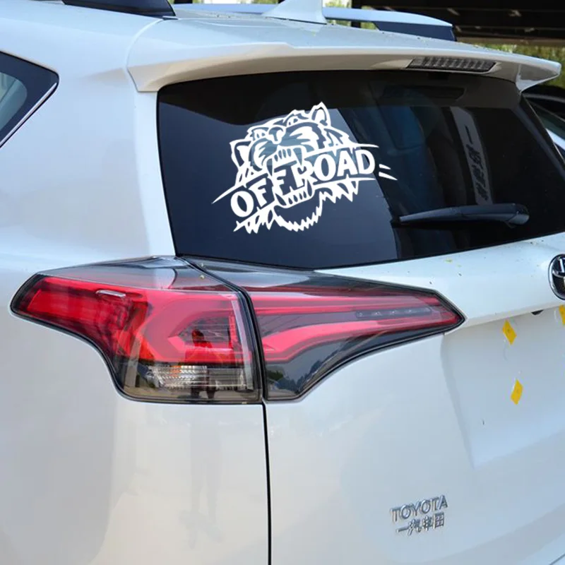Модные внедорожные наклейки с тигром для JEEP/HONDA CR V/TOYOTA RAV4 автомобильные виниловые
