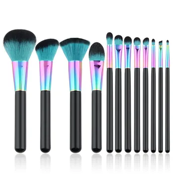 

12PCS Professional Cosmetic Makeup Brush Brushes Set Foundation Blending Powder Eyeshadow Brushes pinceau maquillage