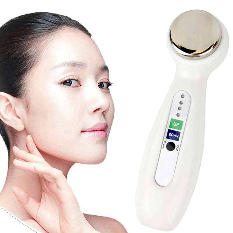 Facial Skin Tightening Massager Ultrasonic Vibration Beauty Electric