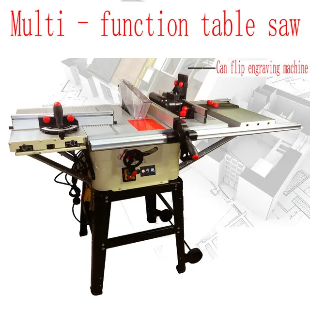 Home Multifunction Woodworking Saw Sawing Engraving Machine Disc Plate