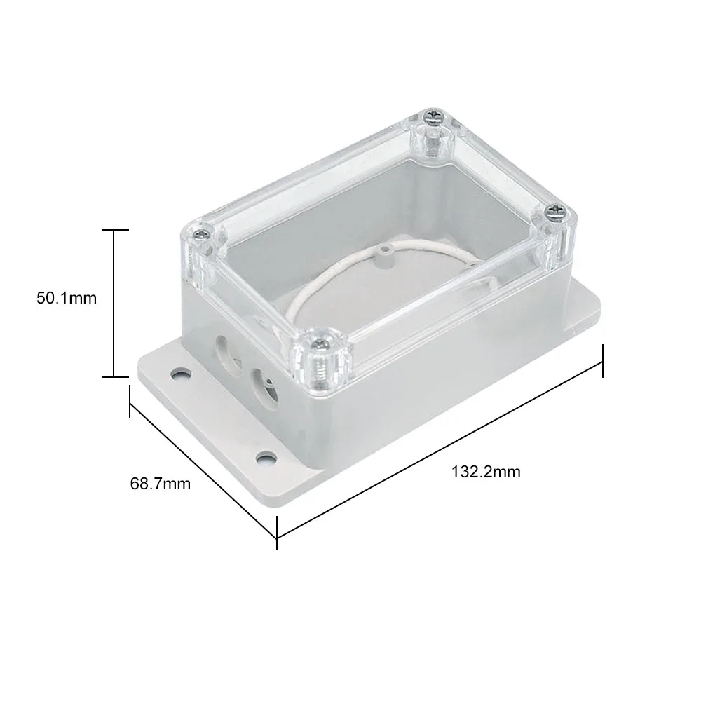 Интеллектуальный выключатель света SONOFF IP66 Водонепроницаемый распределительная коробка Пластик кабель провода Разъем Железы чехол водостойкий корпус Поддержка Sonoff Basic/RF/Dual Core