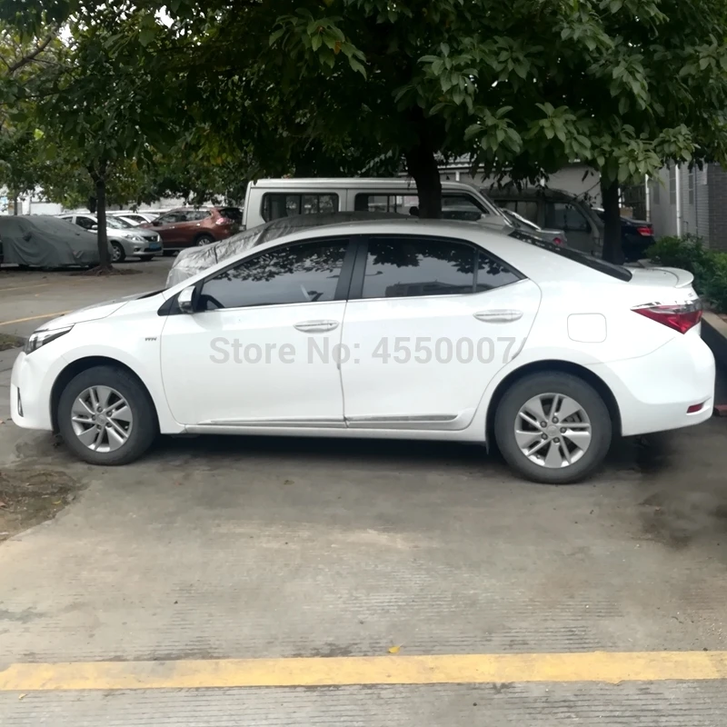 Спойлер для Toyota Corolla 2014 2015 2016 2017 высококачественный материал АБС цветной Праймер