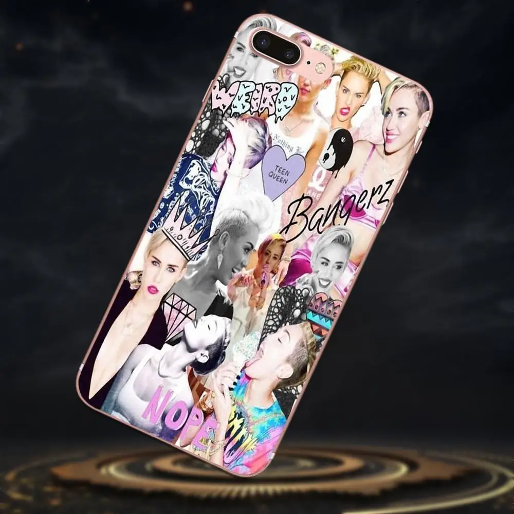 Avatar Miley Cyrus Collage Glitter Sweet For Xiaomi Note 3 4 Mi3 Mi4 Mi4C Mi4i Mi5 Mi 5S 5X 6 6X 8 SE A1 Max Mix 2 Cover Case