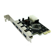 PCIe Card converter adapter/PCI-express expand add on card USB 3.0 4Port transfer rate up to 5GB/s for PC Computer/desktop