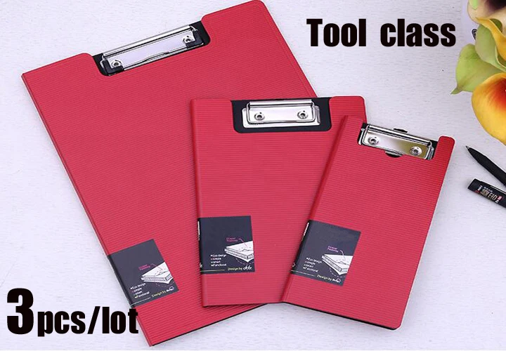 Buy 3 pcs/set Clipboards paper writing drawing desk