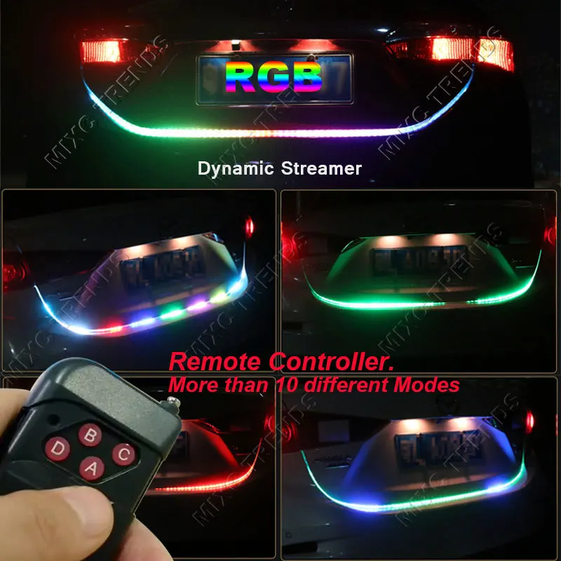 Беспроводной пульт дистанционного RGB Изменение светодиодные ленты задний