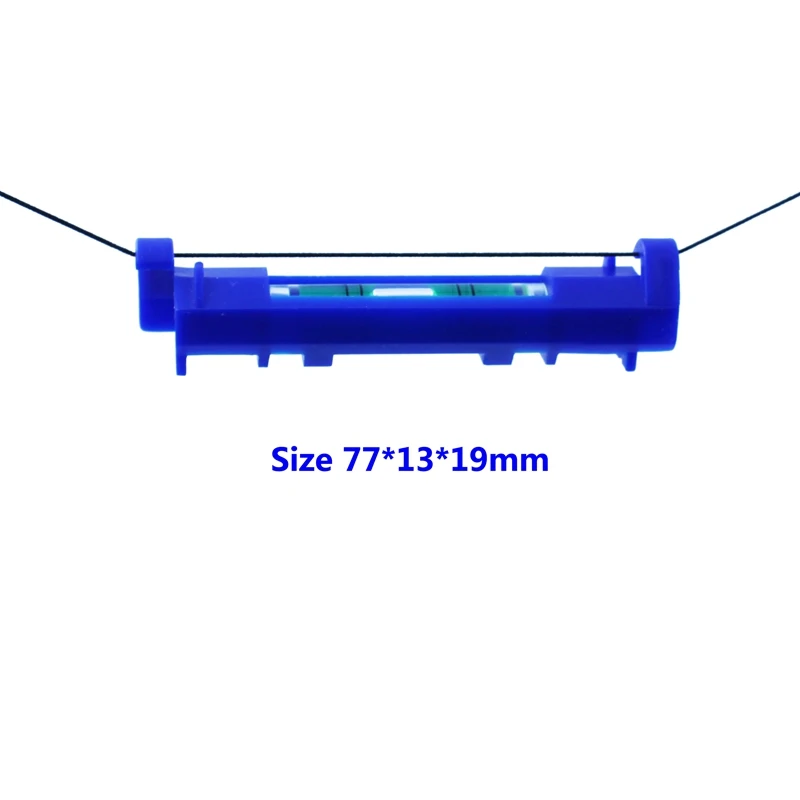 QASE мини веревка пузырьковый уровень подвесная линия уровень пузырьковая струна дух выравниватель флакон красный желтый синий цвета 1 шт