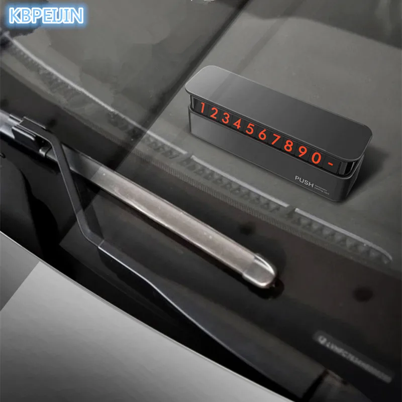 Автомобильный Стайлинг автомобильный выдвижной ящик стильная парковочная карта