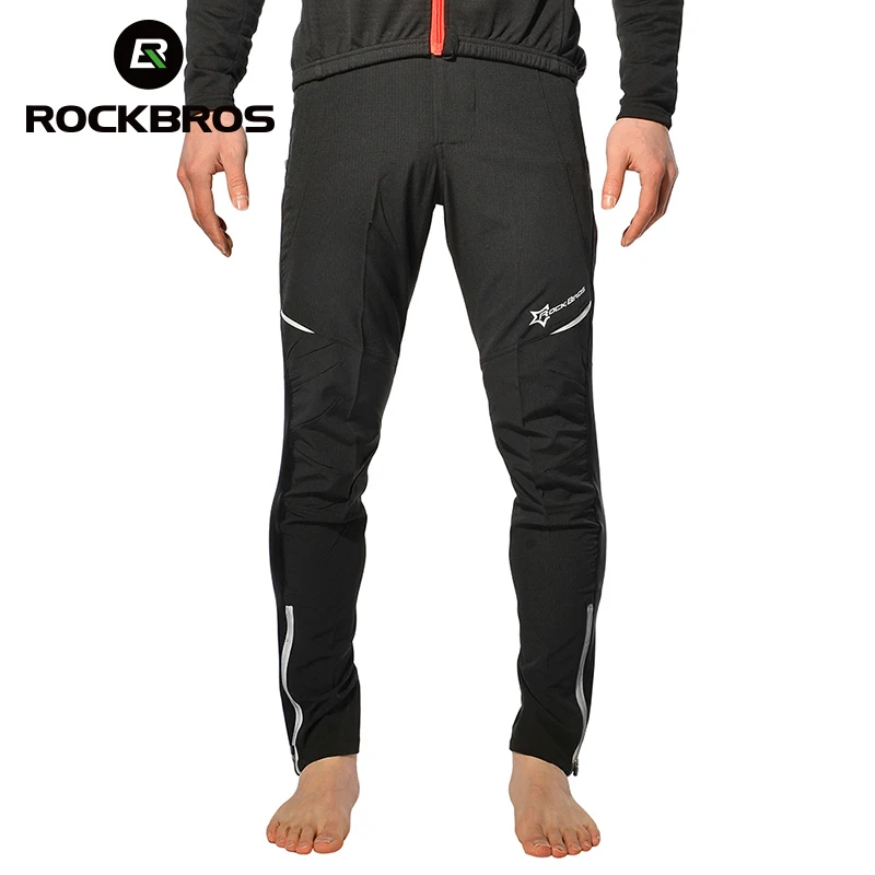 ROCKBROS ветрозащитные тепловые походные велосипедные штаны для спорта на открытом воздухе для мужчин, штаны для горного велосипеда MTB, мотора, альпинизма, женские брюки