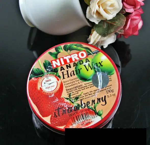 48pcs Whosesale Hair Wax Nitro Canada Hair Wax Fruit Fragrance