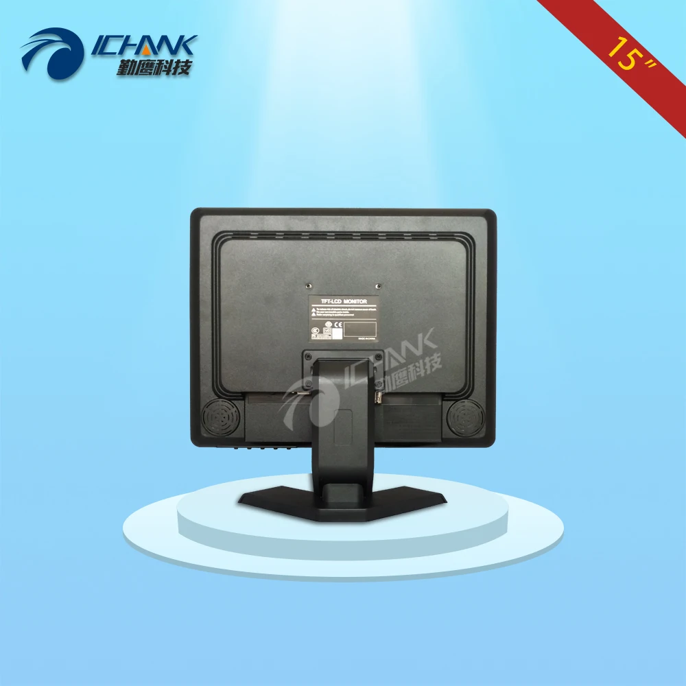 ZB150JN-B4V/1" дюймов 1024x768 HD Четыре BNC VGA сплит-экран безопасность пульта дистанционного управления мониторинг с широким экраном ЖК-дисплей