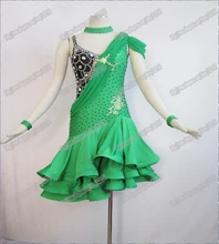 Adult Latin dance wear,salsa competition dress tango samba rumba chacha dance dress,dance dress latin L-0047