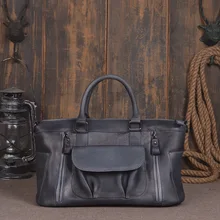 Shoulder Messenger Bags Retro Genuine Leather Lady Female Fashion Women Vintage Style Hand Bag Laptop Designer Leather Handbag 2017 popular hand carve china vintage genuine leather womens bags