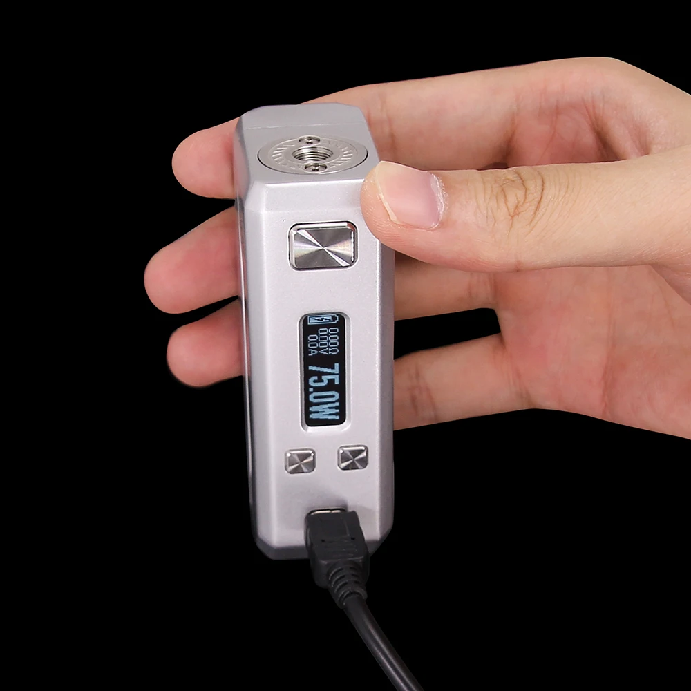 100% оригинал VeeApe MECHA 75 Vape Mod питание от Evolv чип fit 18650 батарея Вт Box Mod|box mod|fit 1865075w box mod |