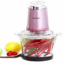 BAOYOUNG Мясорубка из нержавеющей стали молотое мясо электромеханическая колбаса Мясорубка молотое мясо лезвие