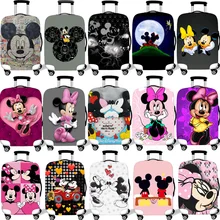 Funda protectora de equipaje para maleta elástica de 18-32 pulgadas Fundas protectoras fundas Xl accesorios de viaje Mickey Minnie