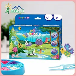 DOLLRYGA 600 шт./пакет 5 мм Хама бусины Perler головоломка Образование игрушка предохранитель бусины головоломки Аква головоломка для детей бусины