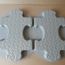 2 шт пластиковые формы для бетонной тротуарной плитки стены камня цементной плитки "Головоломка" Тротуарная Плитка пластиковые формы Лучшая цена
