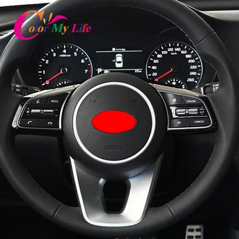 

Car Accessories for Kia Sportage KX5 QL 2017-2020 Car Steering Wheel Panel Cover Circle Trim Ring Molding Decoration Car Styling