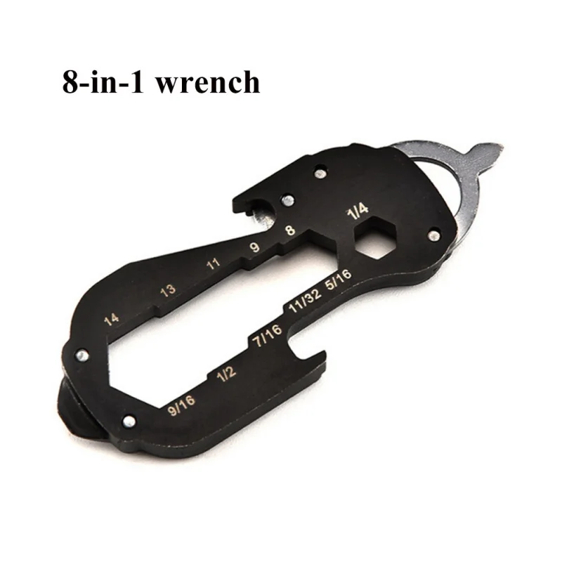 

Multi-function tool board hand eight-in-one tool card multi-function stainless steel tool combination card outdoor tools