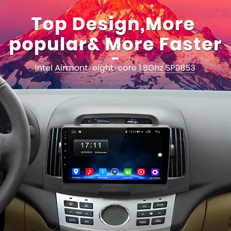 Junsun 4G + 64G CarPlay DSP Android 8 1 автомобильный Радио Мультимедиа стерео плеер gps Navi 2Din для