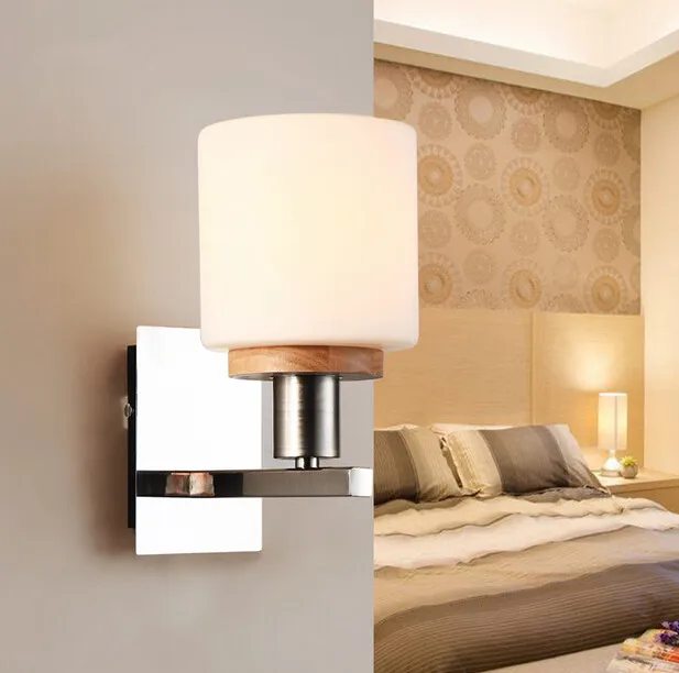 Creative personality simple living room stairs bedroom wall lamp bedside lamp aisle light shadow ...