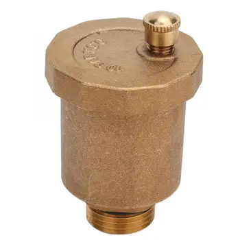 

Brass Automatic One Way Air Vent Valve G1/2" Male Thread Air Vent Exhaust Valve